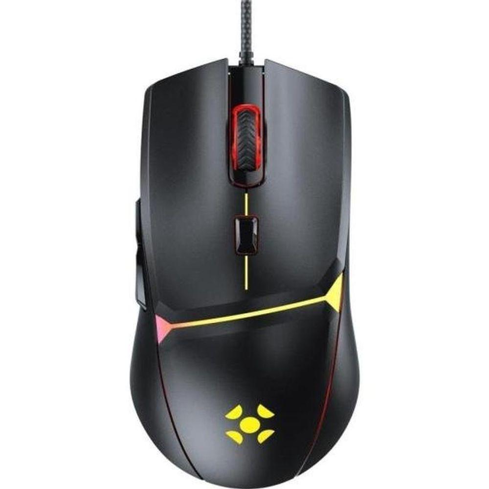 Miniatura Mouse Gamer Fortrek Crusader 12800dpi Preto
