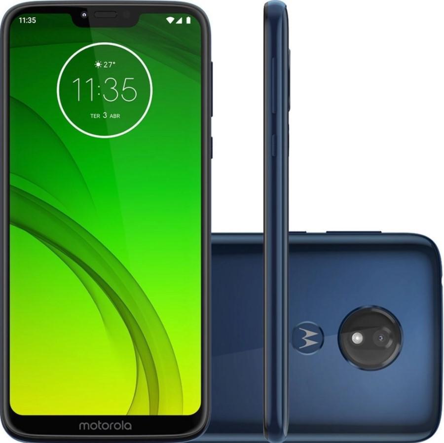 Miniatura Smartphone Motorola Moto G7 Power Xt1955-2 Azul 3Gb Ram 32Gb