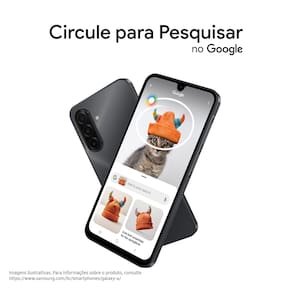 Miniatura Celular Samsung Galaxy A17 4G Tela 6.7" 128GB Super AMOLED Câmera Tripla 50MP Preto