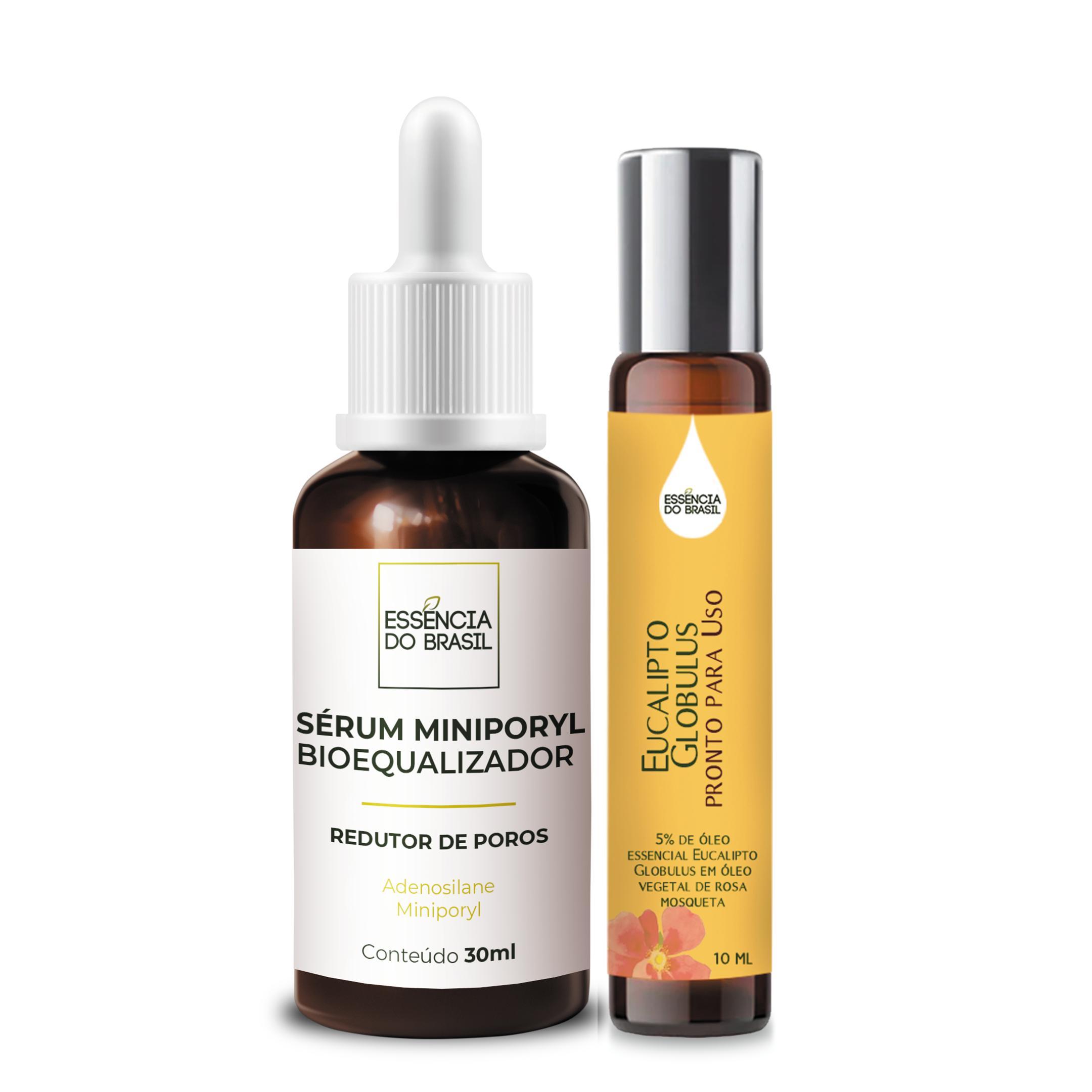 Miniatura Kit Pele Pura: Sérum Miniporyl + Óleo Eucalipto Globulus
