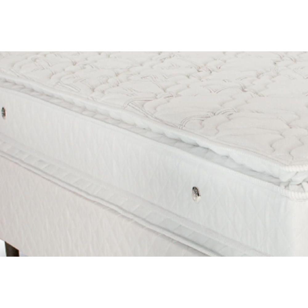 Miniatura Colchão Casal Molas Ensacadas Satisfaction Plus Pillow Top White (138x188x30) Luckspuma