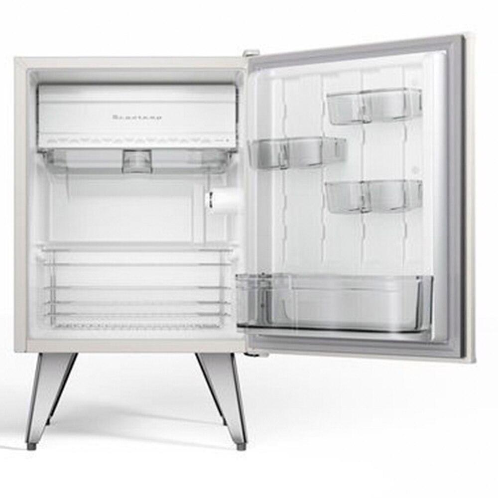 Miniatura Frigobar Brastemp Retrô Branco BRA08HB, 76 litros 220 Volts