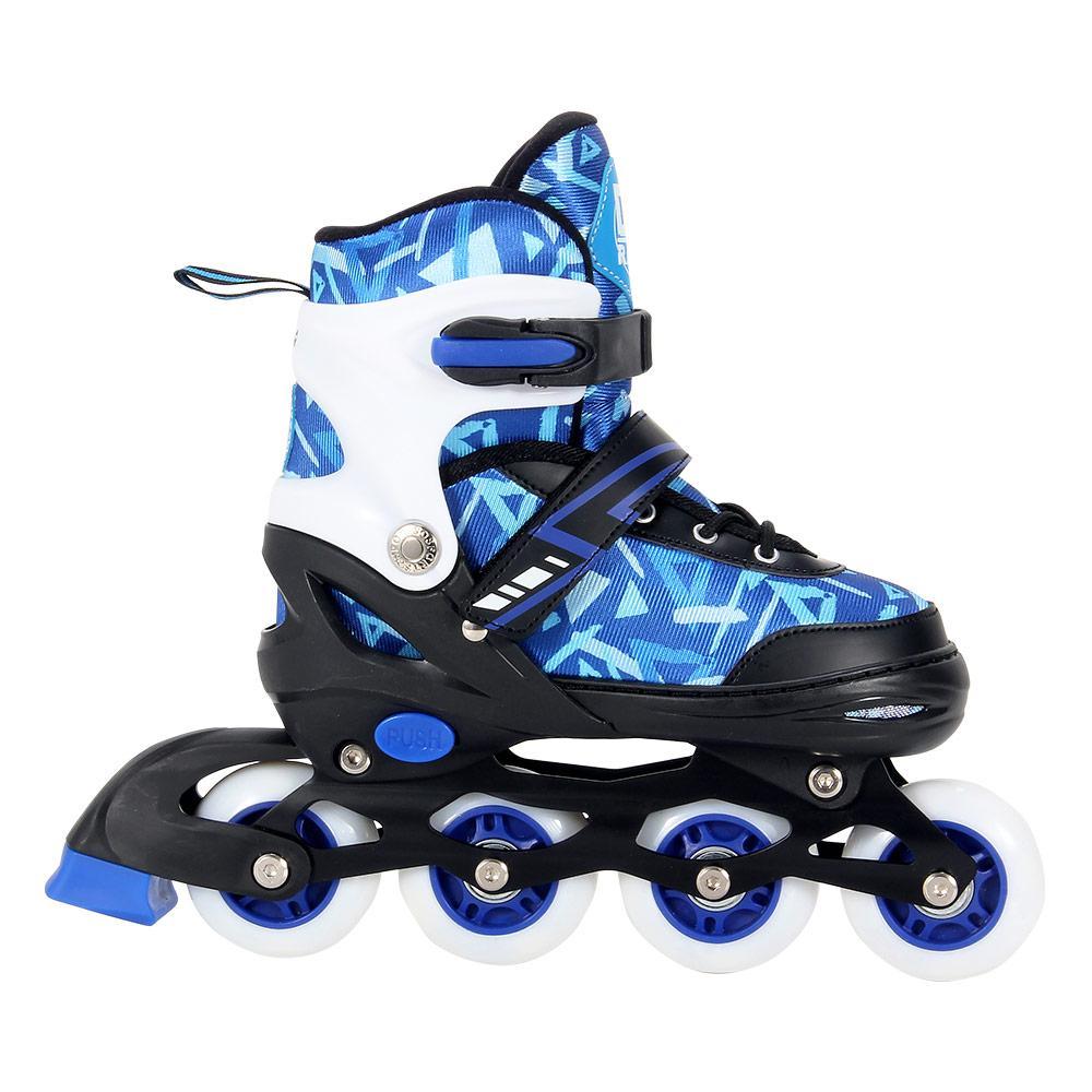 Miniatura Patins Inline Dm Radical 30-33 Azul - Dm Toys
