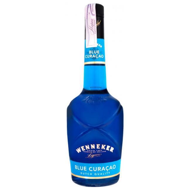 Miniatura Licor Fino Laranja Wenneker Blue Curaçao Dutch Quality 700Ml Licor - Laranja - 700 ml
