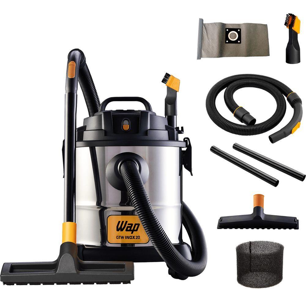 Miniatura Aspirador de Pó e Água 1600W WAP GTW Inox 20 - 220V