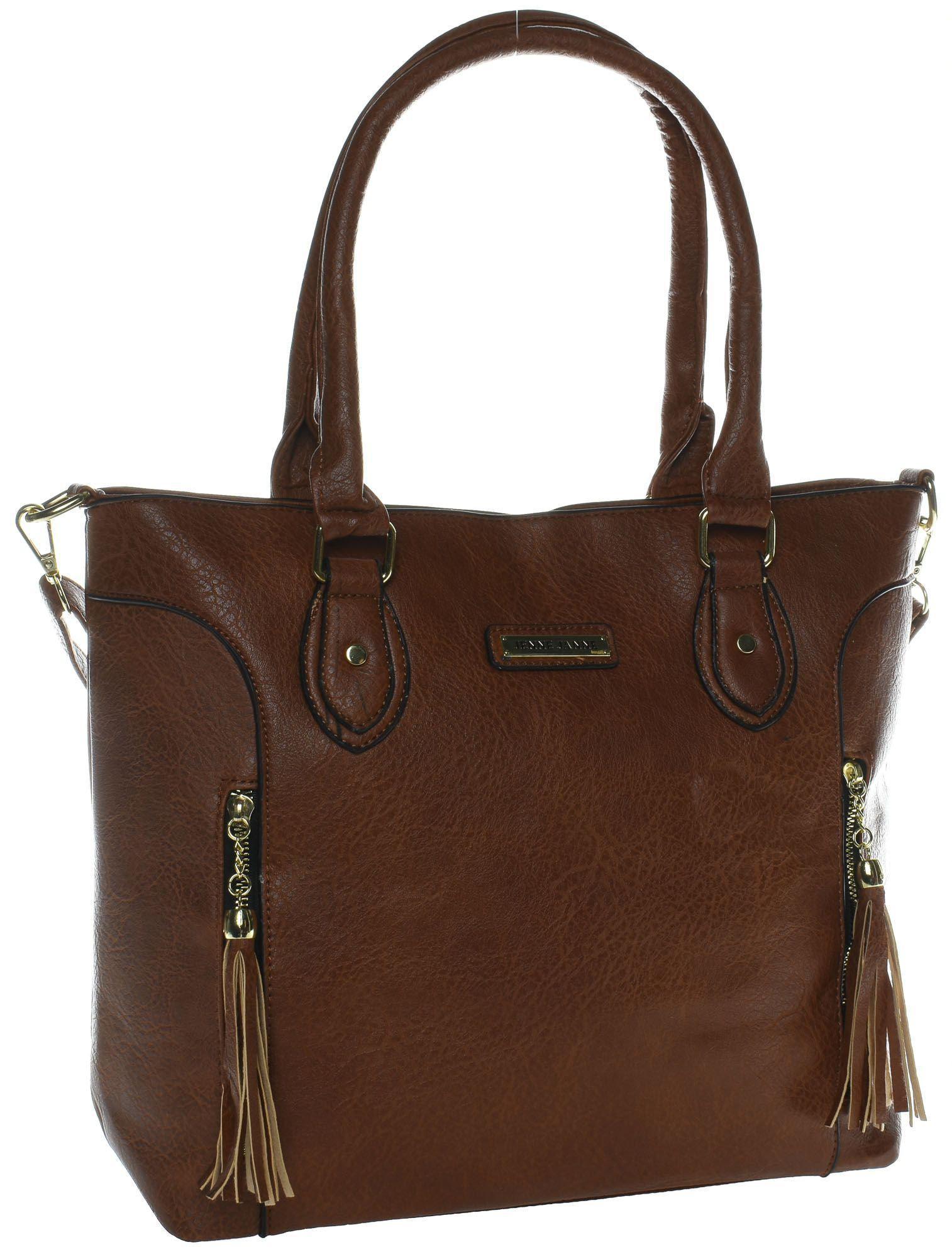 Miniatura Bolsa De Ombro San Juan Cor Marrom