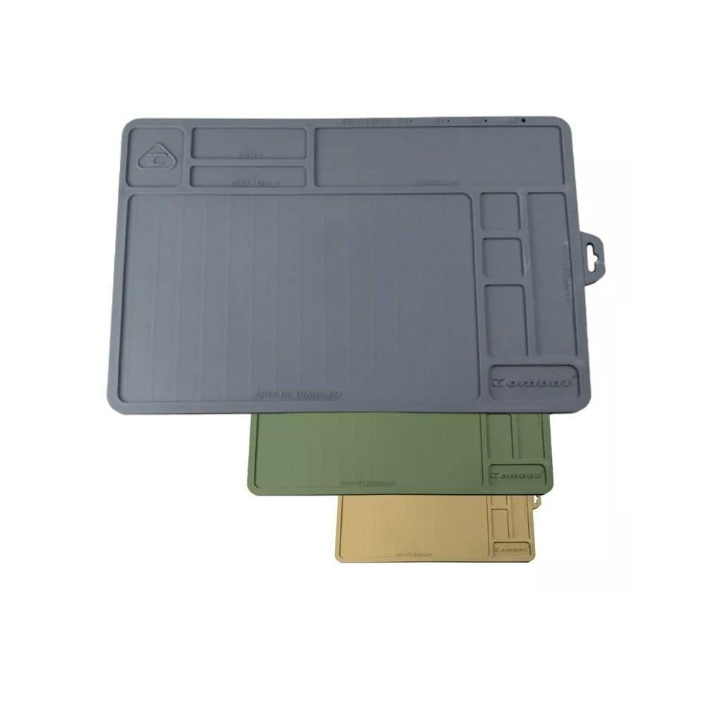 Miniatura Tapete Para Manutenção Pistolas E Revólveres Combat Tan