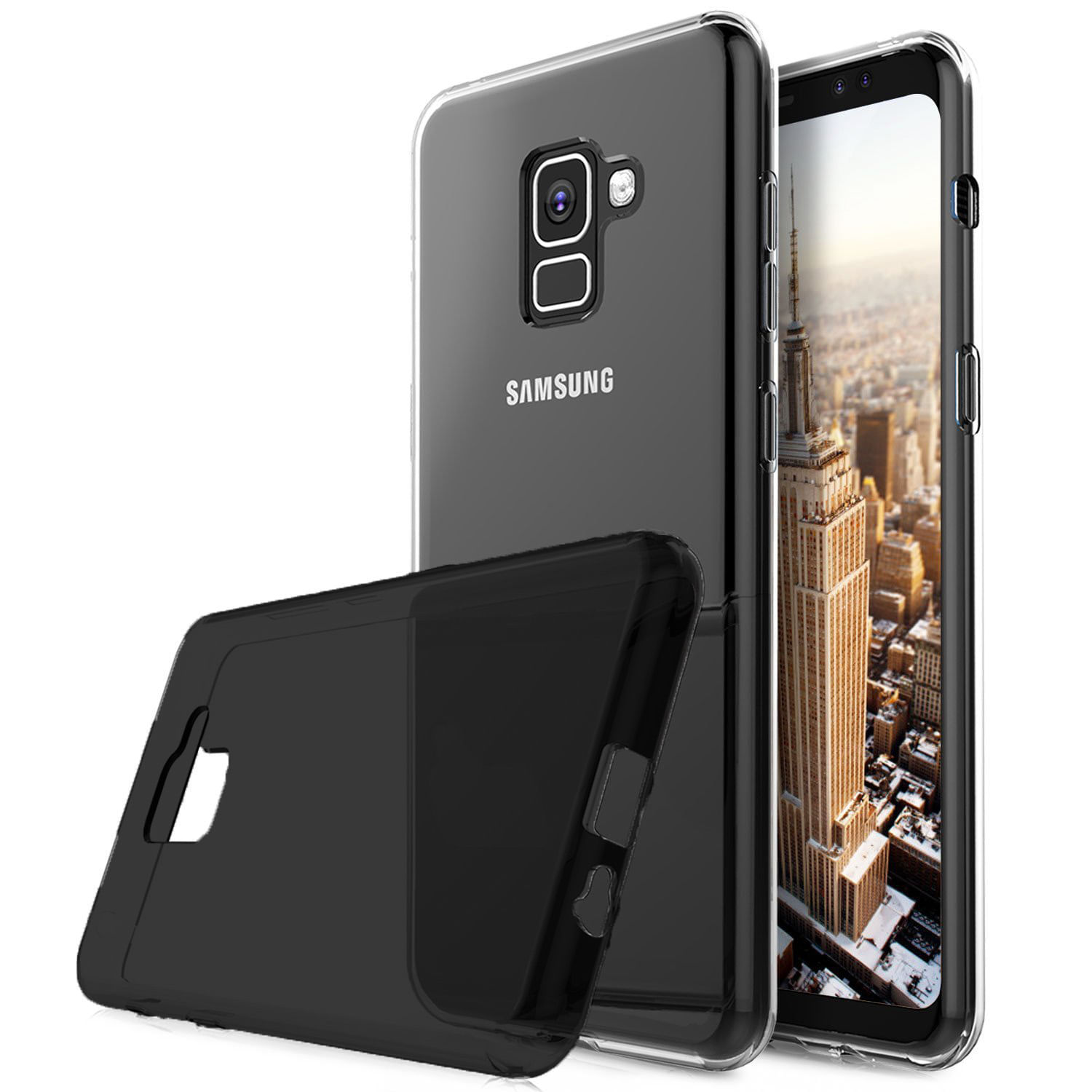 Miniatura Capa Samsung Galaxy A8 2018 A530 Fumê