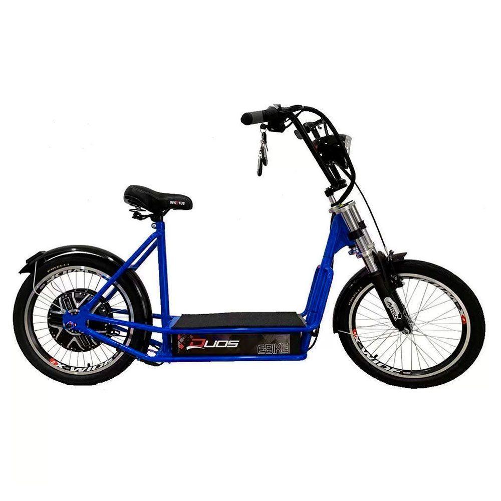 Miniatura Patinete Elétrico - Eko20 - 800W 48V 15Ah - Azul - Duos Bike