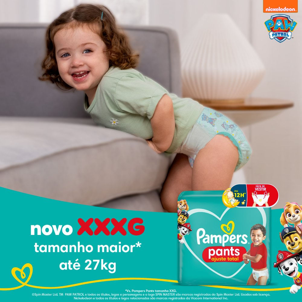 Miniatura Fralda Pampers Pants Max Xxxg 70 Unidades