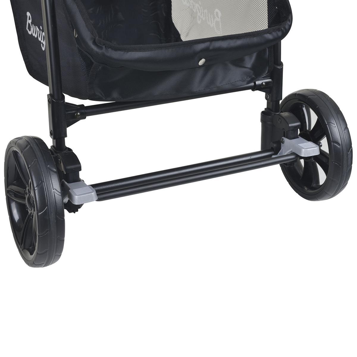 Miniatura Carrinho De Bebê Reclinável Até 15KgBurigotto Vermelho