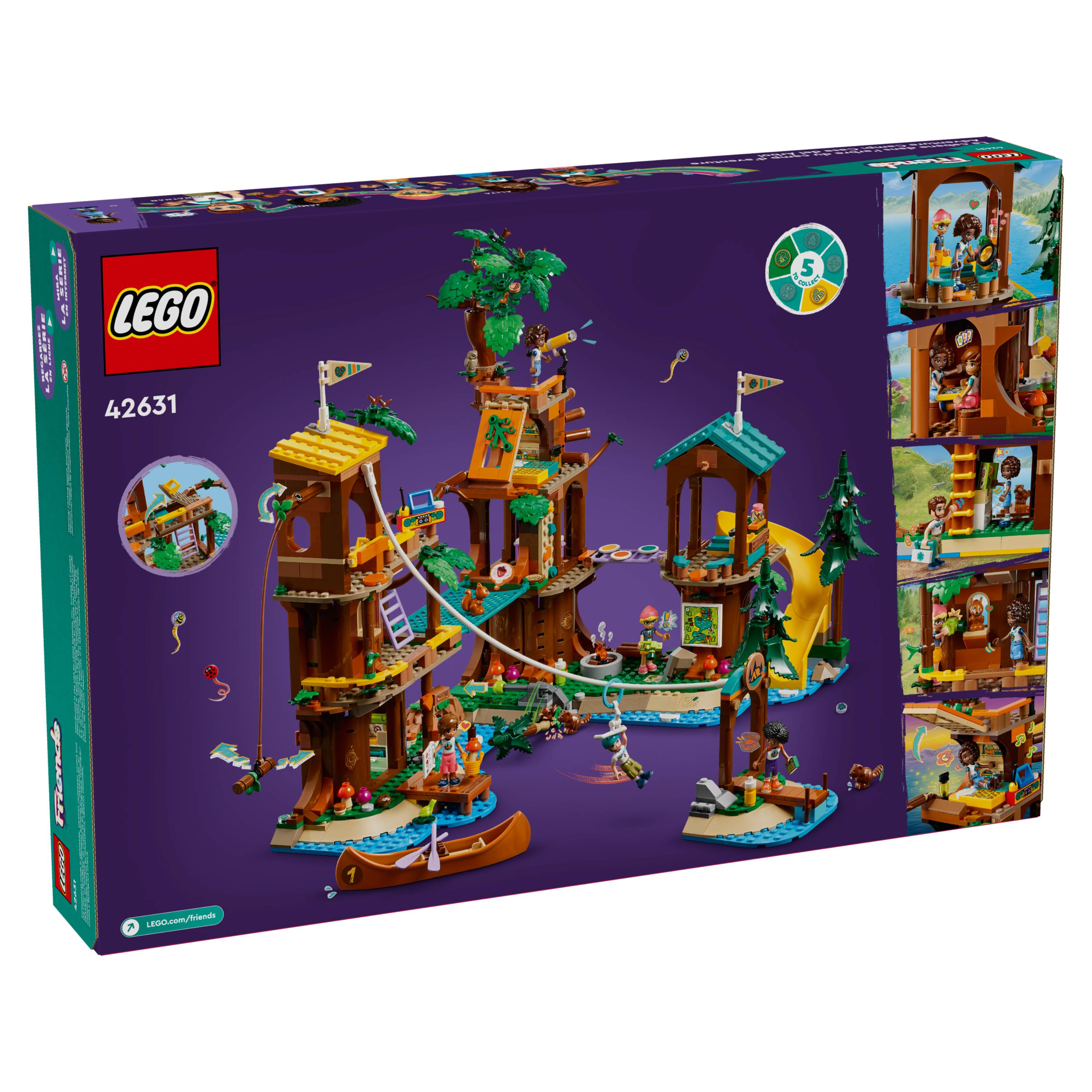 LEGO Friends - Casa na árvore do acampamento de aventura