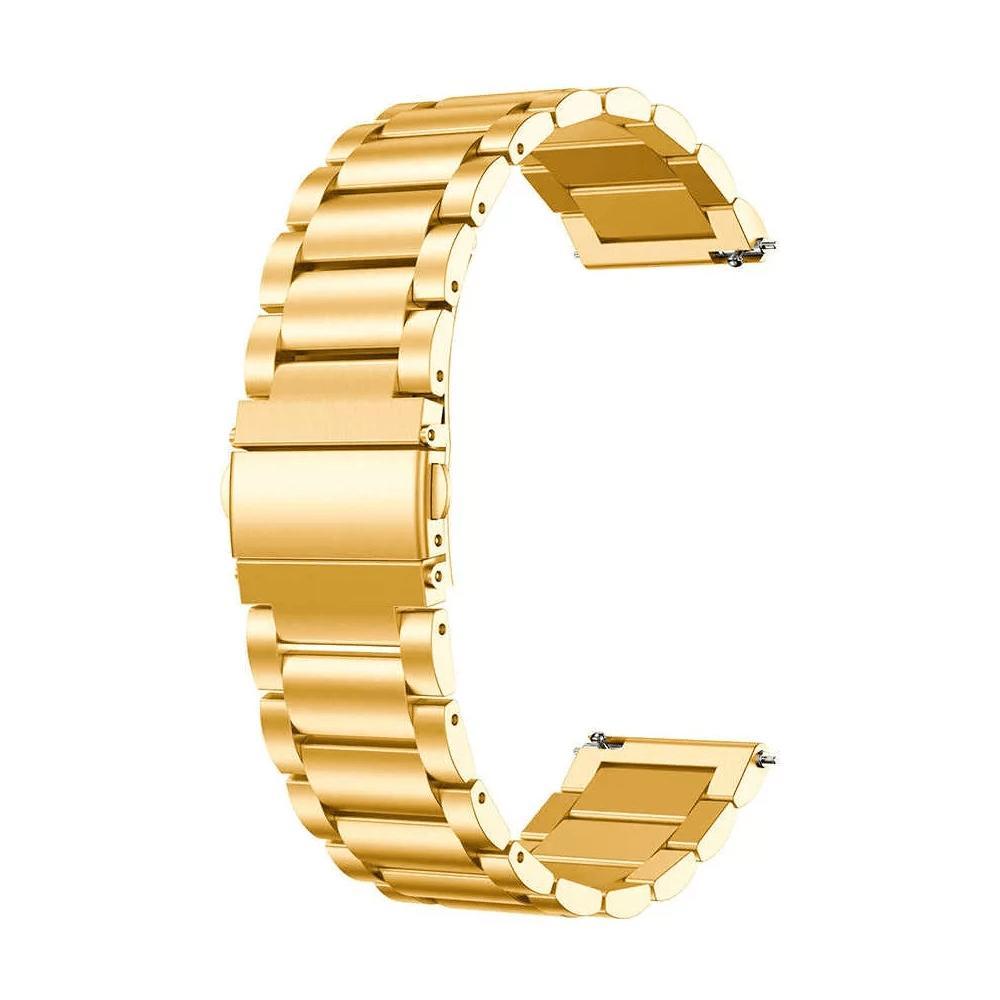 Miniatura Pulseira Relógio Smartwatch Aço Inox 3 Elos Smartband