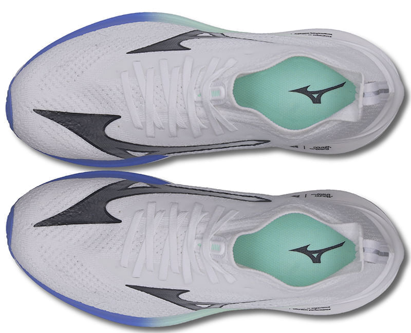 Miniatura Tênis de Corrida Masculino Mizuno Neo Zen 45 Branco