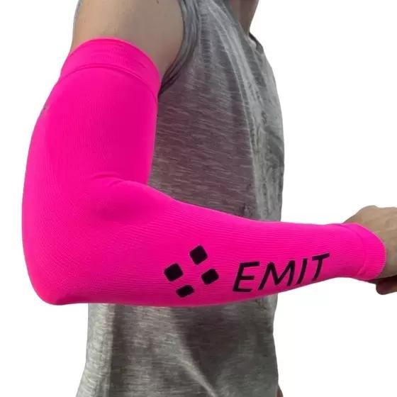 Miniatura Manguito De Compressao Emit Pink E Preto