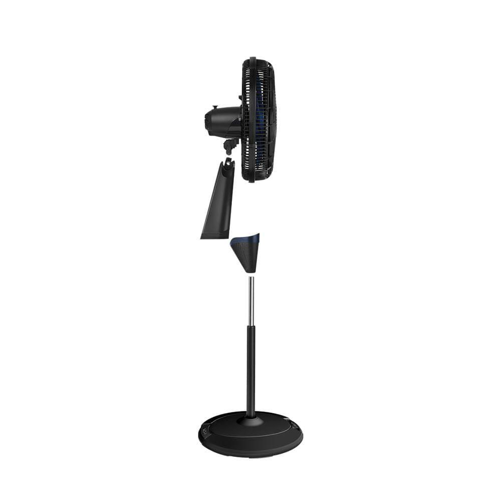 Ventilador De Coluna Arno 40cm X-Treme 7 VE7C Preto E Azul Escuro 127V