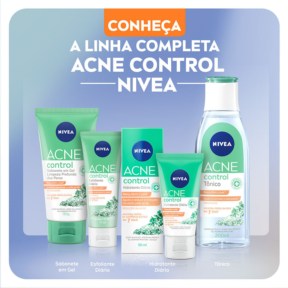 Hidratante Facial Nívea Acne Control 50ml