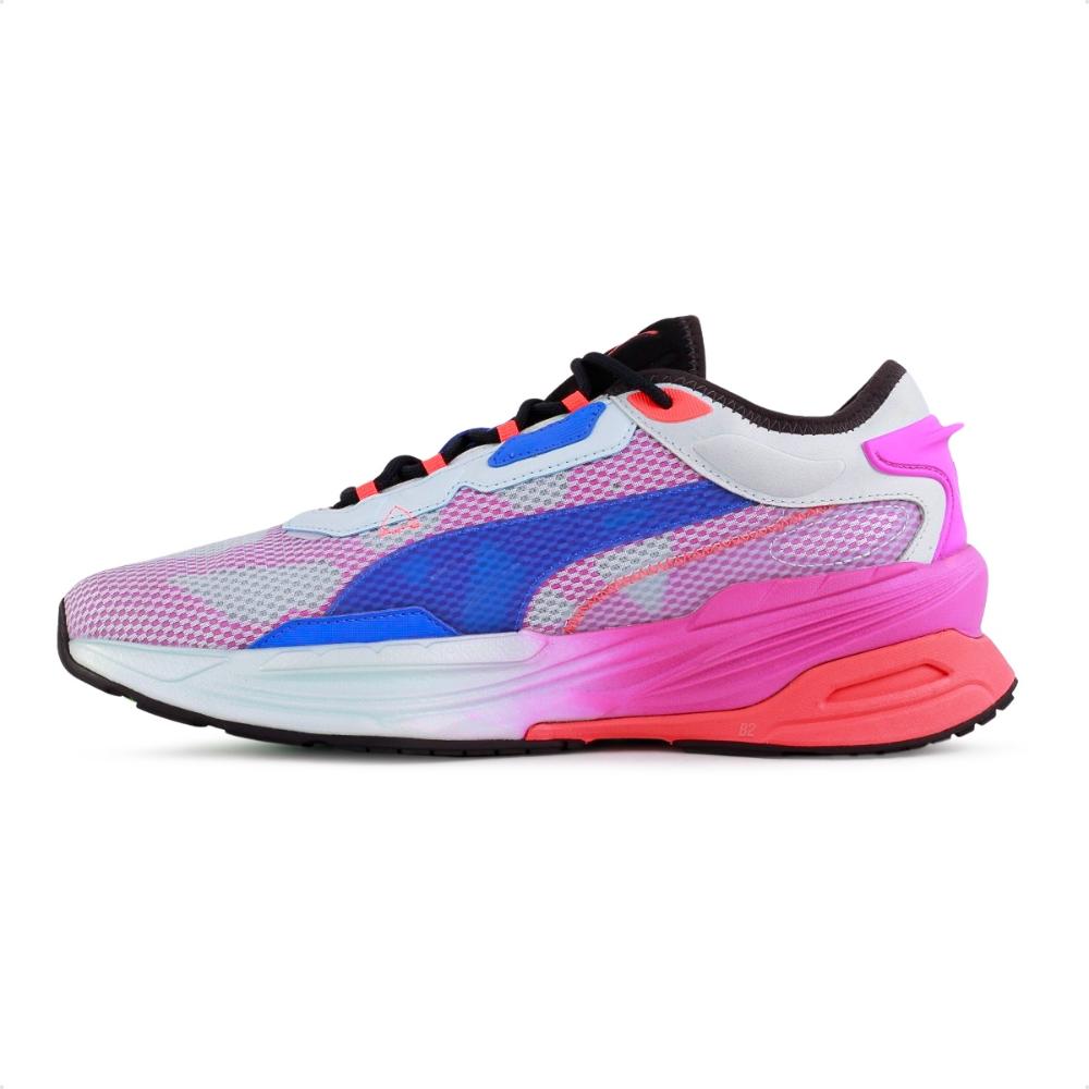 Miniatura Tênis Puma Extent Nitro Ultraviolet Masculino Rosa / Azul - 40