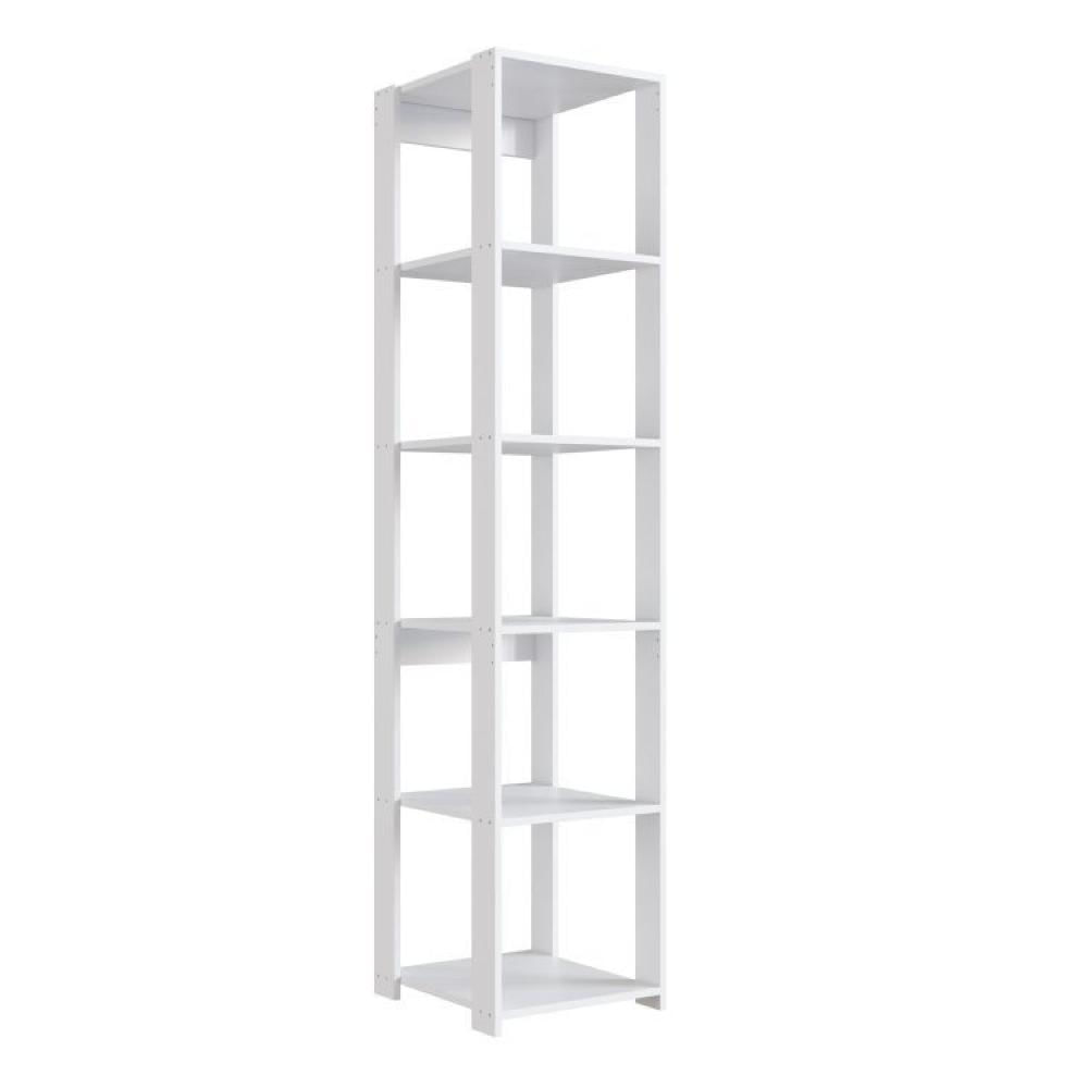 Miniatura Guarda Roupa Closet 2 Peças com 1 Cabideiro 2 Gavetas e 6 Nichos Easy Prodecor Branco