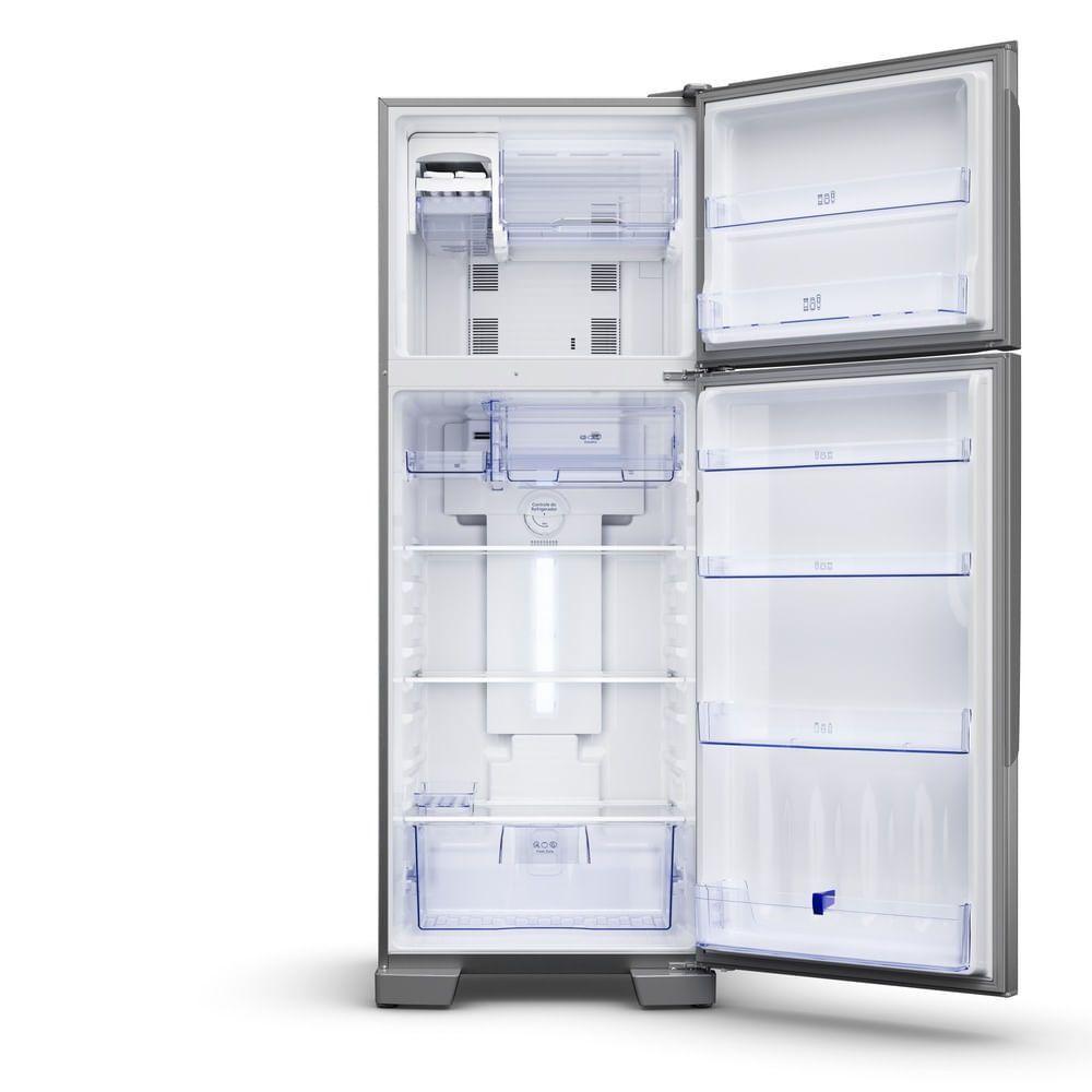 Miniatura Geladeira Panasonic Duplex Frost Free 483L A+++ Aço Escovado NR-BT71PV4X 110V