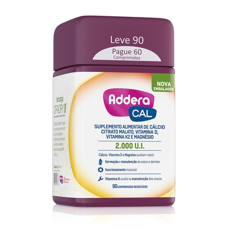 Miniatura Addera Cal 2.000UI 90 Comprimidos Revestidos
