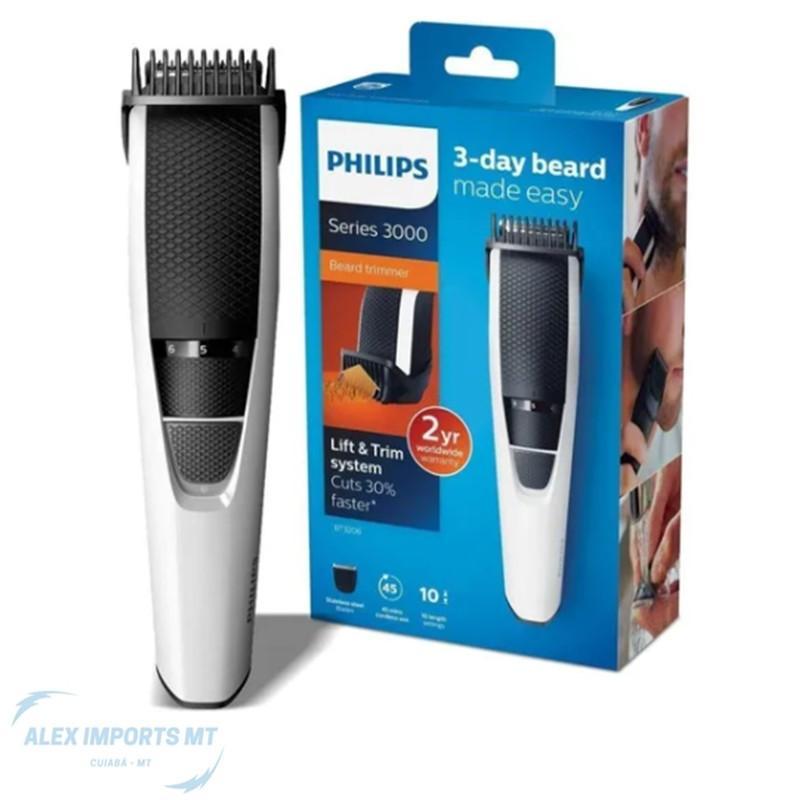 Miniatura Barbeador Aparador Barba E Pelos Bt3206 Maquina De Barbear