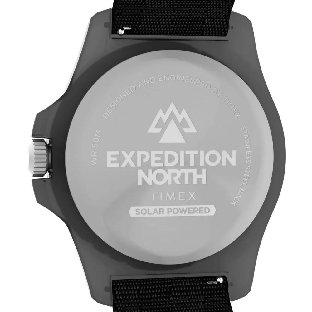Miniatura Relógio Timex Expedition North Freedive Ocean Solar TW2V40500M Preto