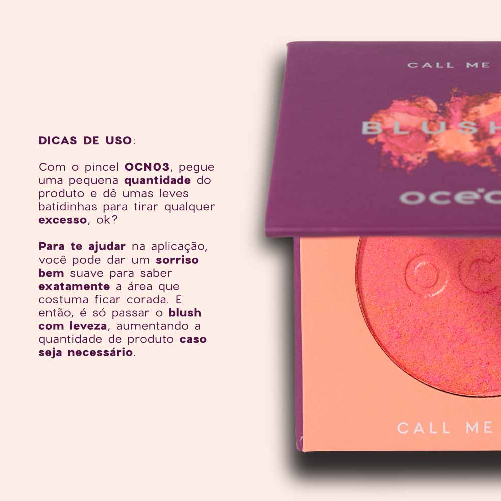 Blush em Pó Océane Blush Me Call me Blush