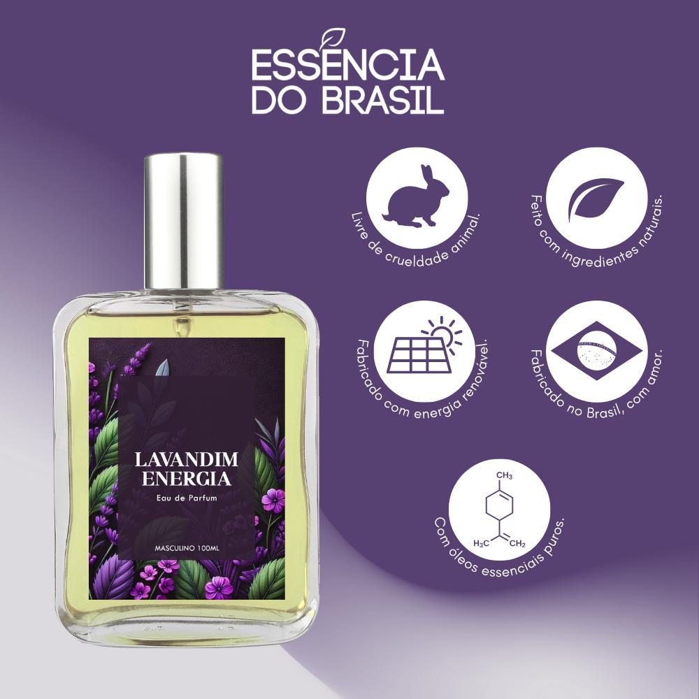 Kit Perfume Masculino: Lavandim Energia E Limão Tahiti 100Ml