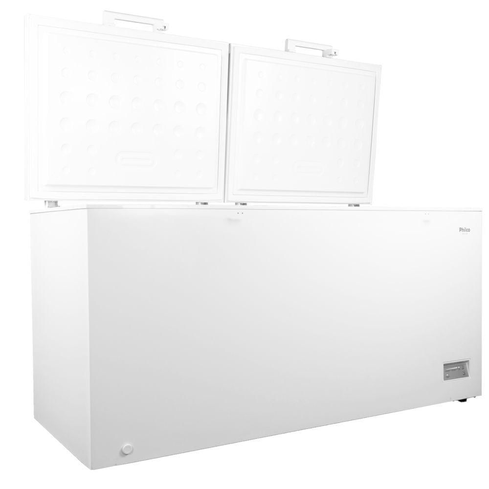 Miniatura Freezer Horizontal Philco 492L Dupla Função PFH515B Branco - 110V