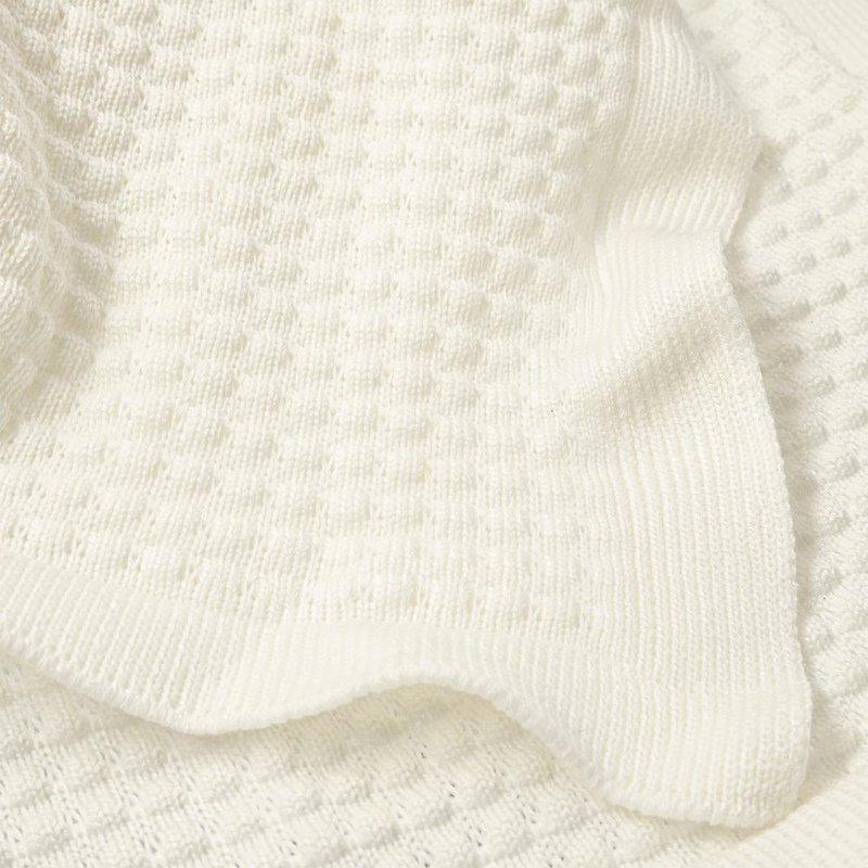 Miniatura Manta Peseira Home Style Cora 200 x 90 cm OFF-WHITE