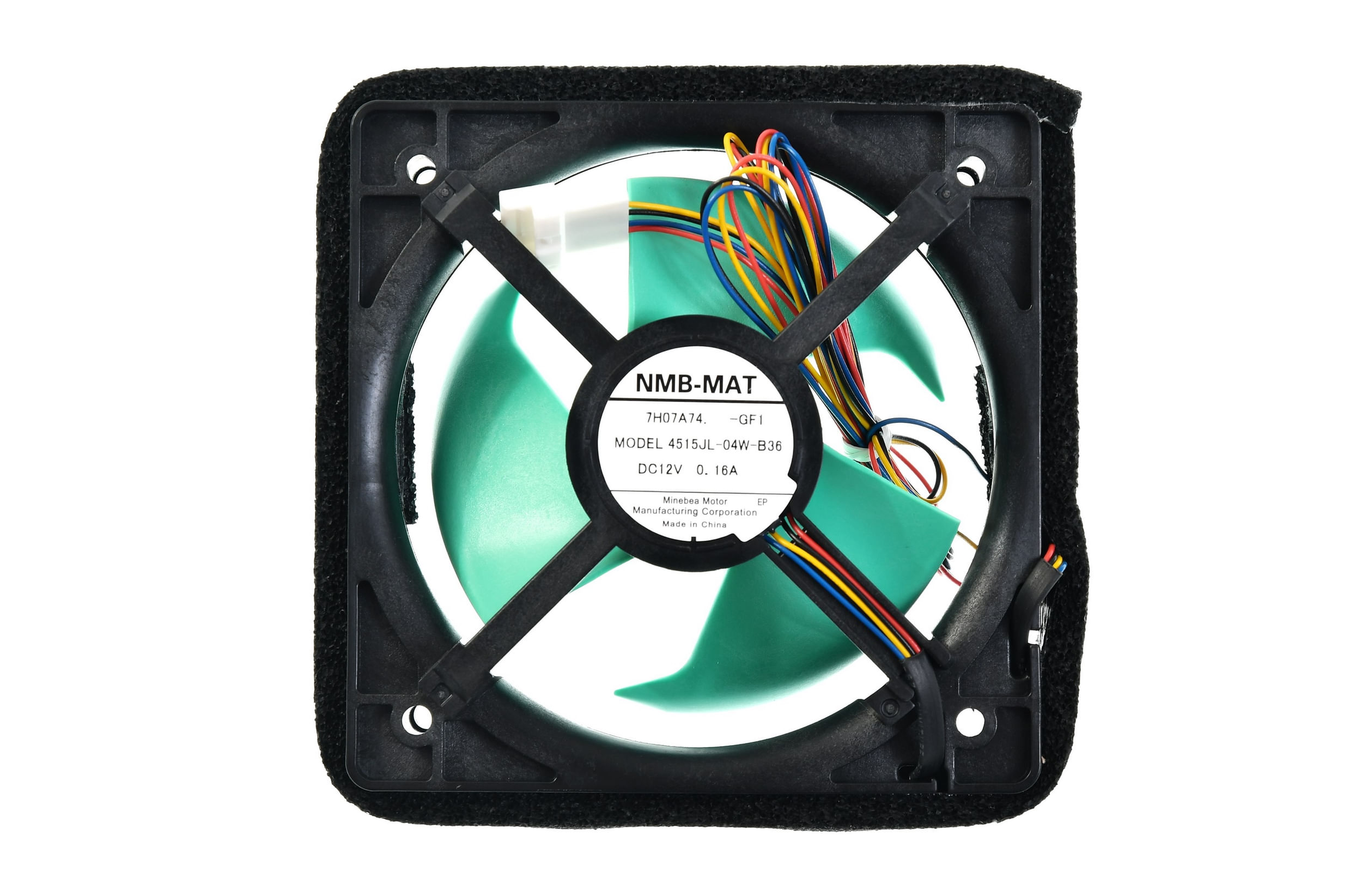 Miniatura Ventoinha Cooler Geladeira Panasonic Nrbt47/bt48/bt49/bt54