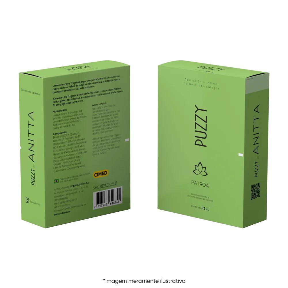 Miniatura Perfume Íntimo Puzzy By Anitta Patroa 25Ml