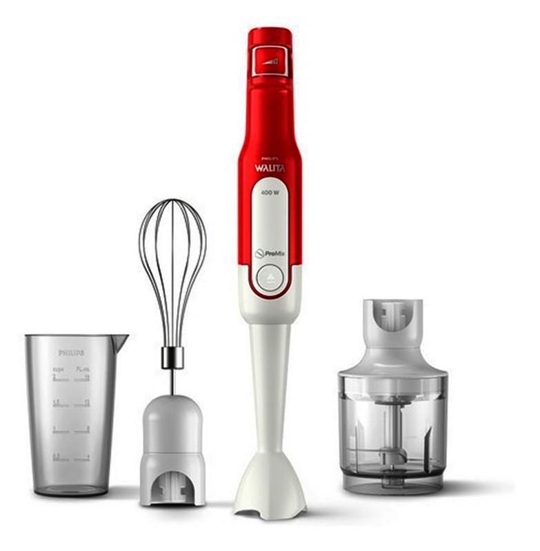 Miniatura Mixer Philips Walita Daily Collection 400W Vermelho Ri2622