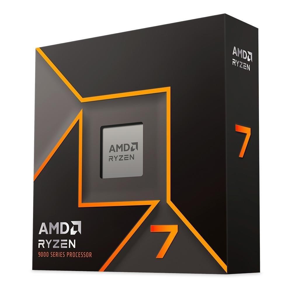 Miniatura Processador AMD Ryzen 7 9700X, 3.8 GHz (5.5 GHz), Cache 32 MB, 8 Núcleos, 16 Threads, AM5 - 100-100001404WOF