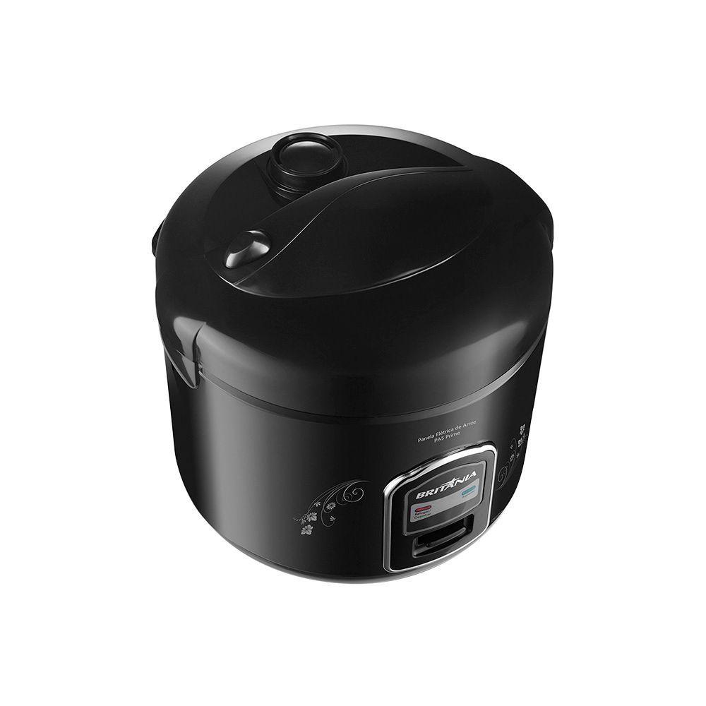 Miniatura Panela Elétrica De Arroz Britânia Pa5 Prime Preta 220v