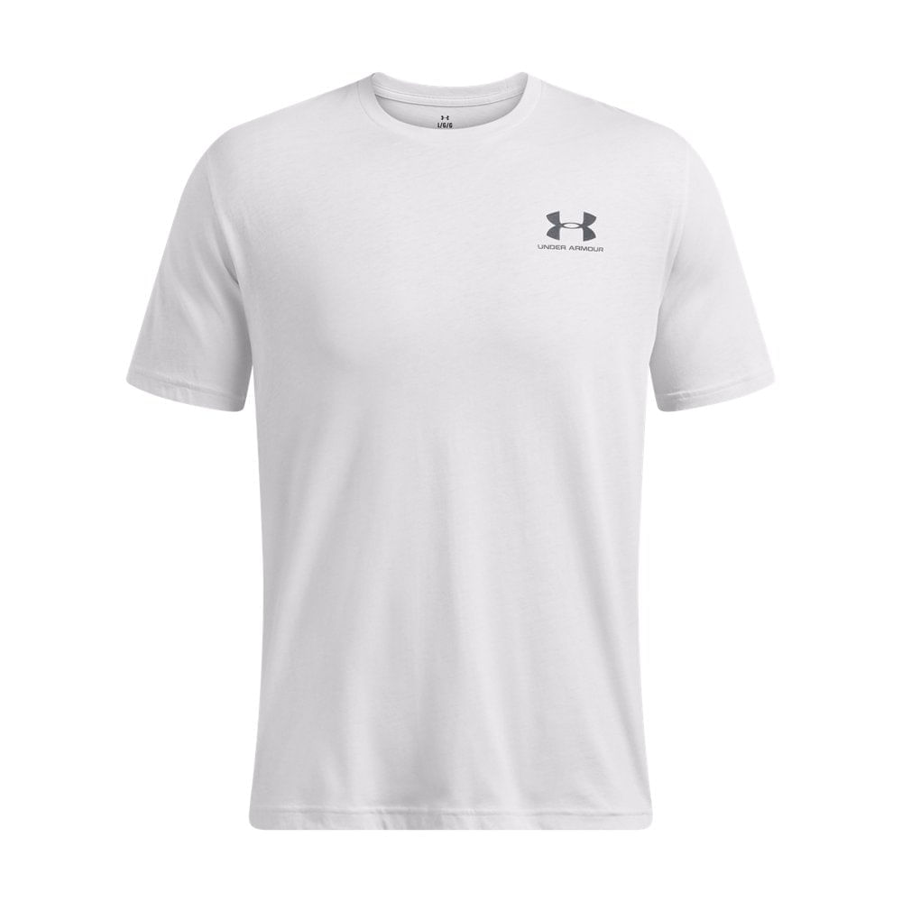 Miniatura Camiseta de Treino Masculina Under Armour Sportstyle Left Chest Cinza - GG