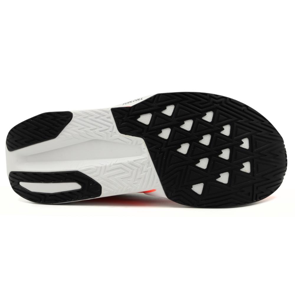 Miniatura Tênis New Balance Fuelcell Rebel V5 Masculino BRANCO/CORAL - 38