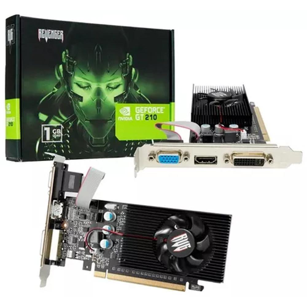 Miniatura Placa De Vídeo Geforce Nvidia Revenger Gt210 1Gb Ddr3