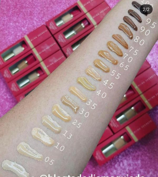 Miniatura Base Líquida Niina Secrets Hidra Glow Cor 10 30Ml