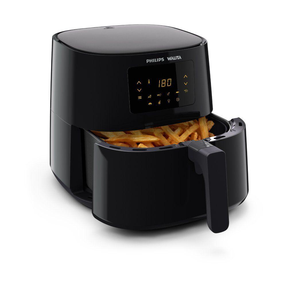 Miniatura Fritadeira Elétrica Philips Walita Digital Essential XL 6,2L Preta 220V RI9270/90