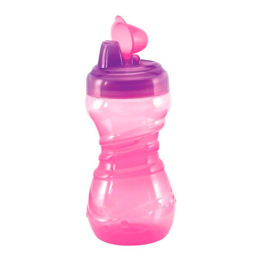 Miniatura Copo de Treinamento Kuka Fun Rosa 330ml