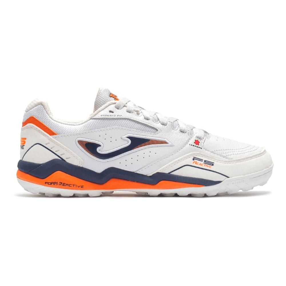 Miniatura Chuteira Joma FS Reactive Society BRANCO/LARANJA - 40