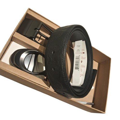 Miniatura Cinto Coach Harness Buckle Cut To Size Reversible Belt - F55