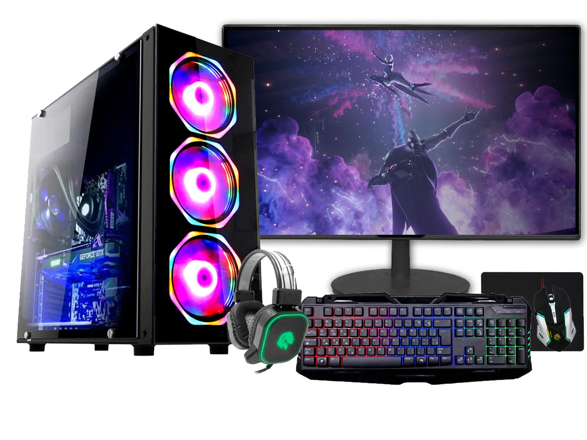 Miniatura Pc Gamer Completo Intel I7 4 16Gb Gtx 1050Ti 4Gb Hd 1Tb