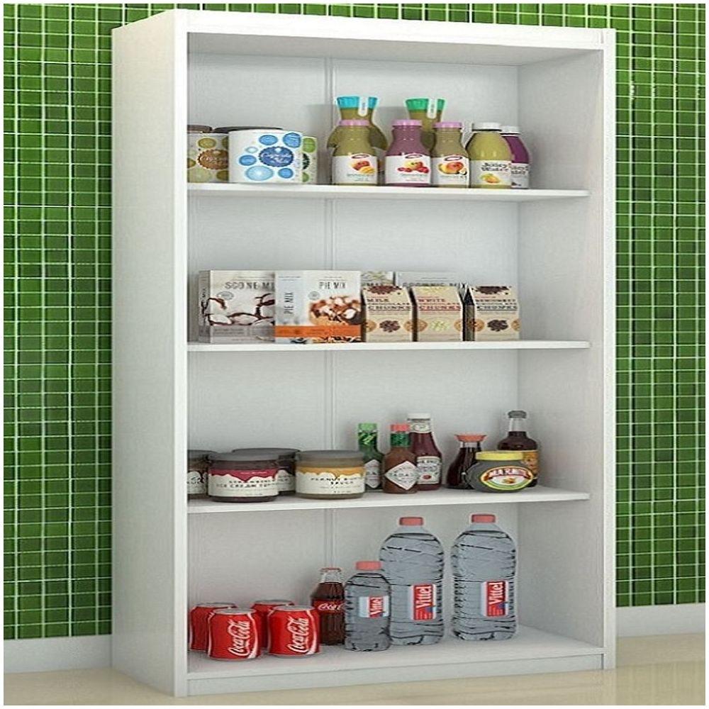 Miniatura Guarda Porta Livros Aparador 4 Prateleiras