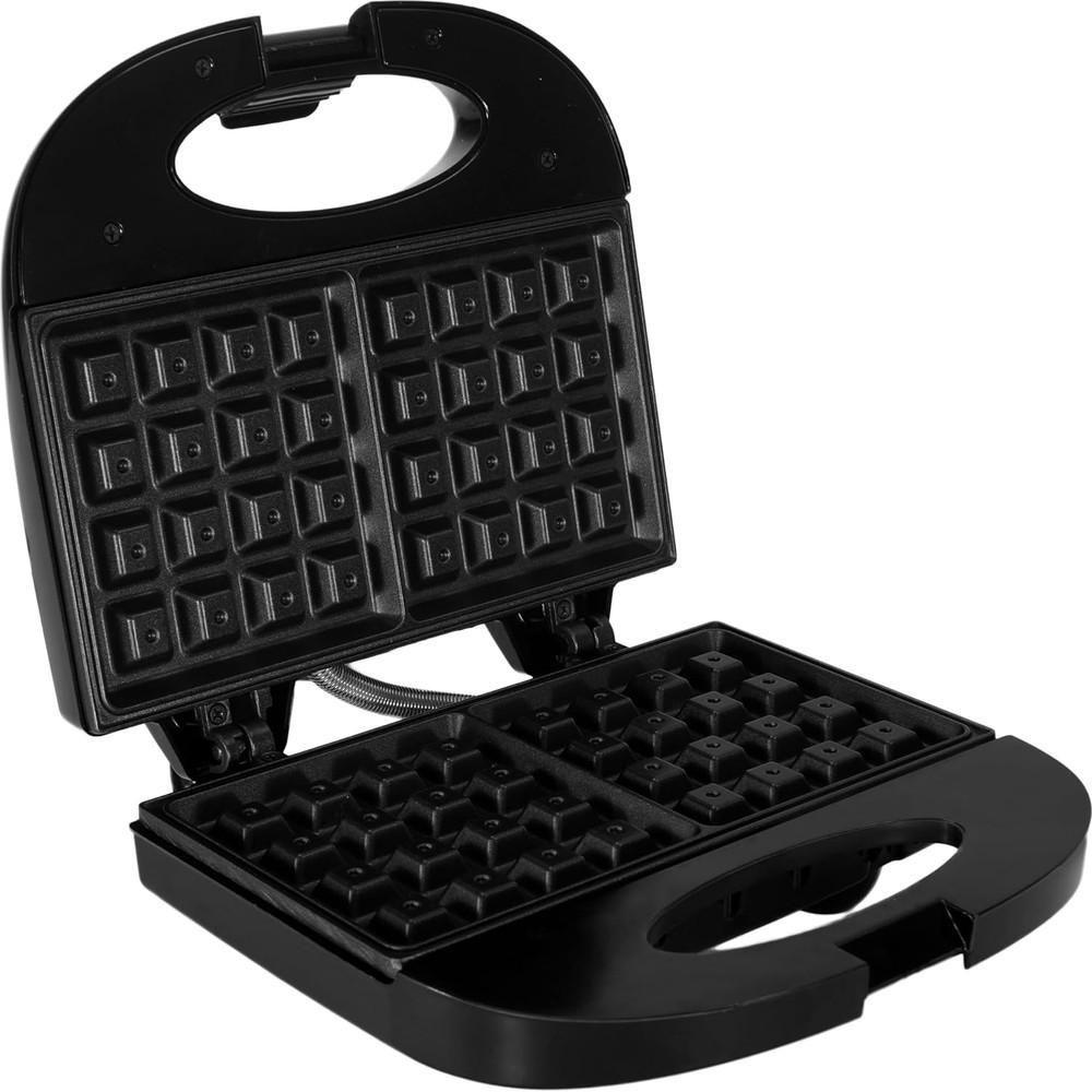 Miniatura Máquina de Waffle Aroma 750W Preto AWAF01-01 Agratto 110V