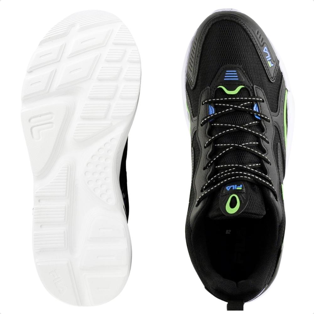 Miniatura Tênis Fila Street Fit 2 Masculino Preto / Azul - 39