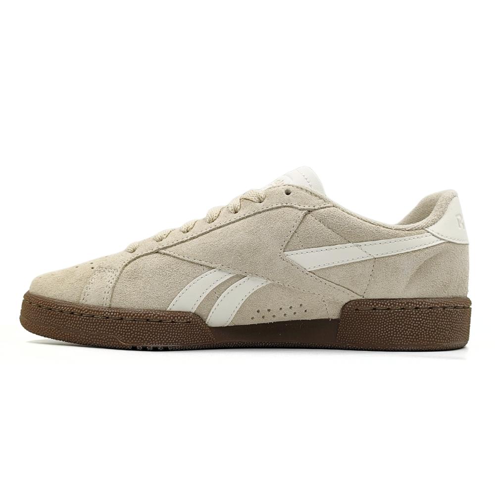 Miniatura Tênis Reebok Club C Grounds UK Unissex BEGE/BRANCO - 40