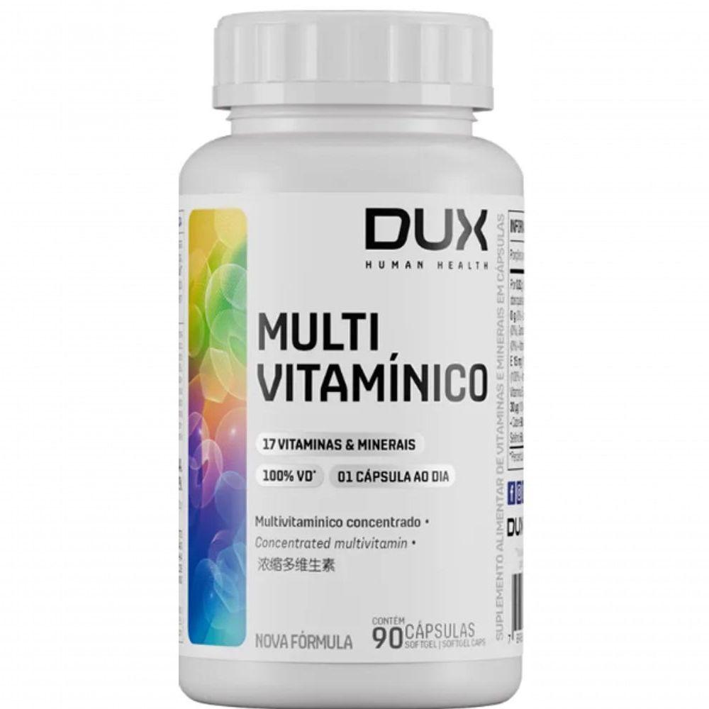 Miniatura Multivitamínico Dux Pote 90 Caps